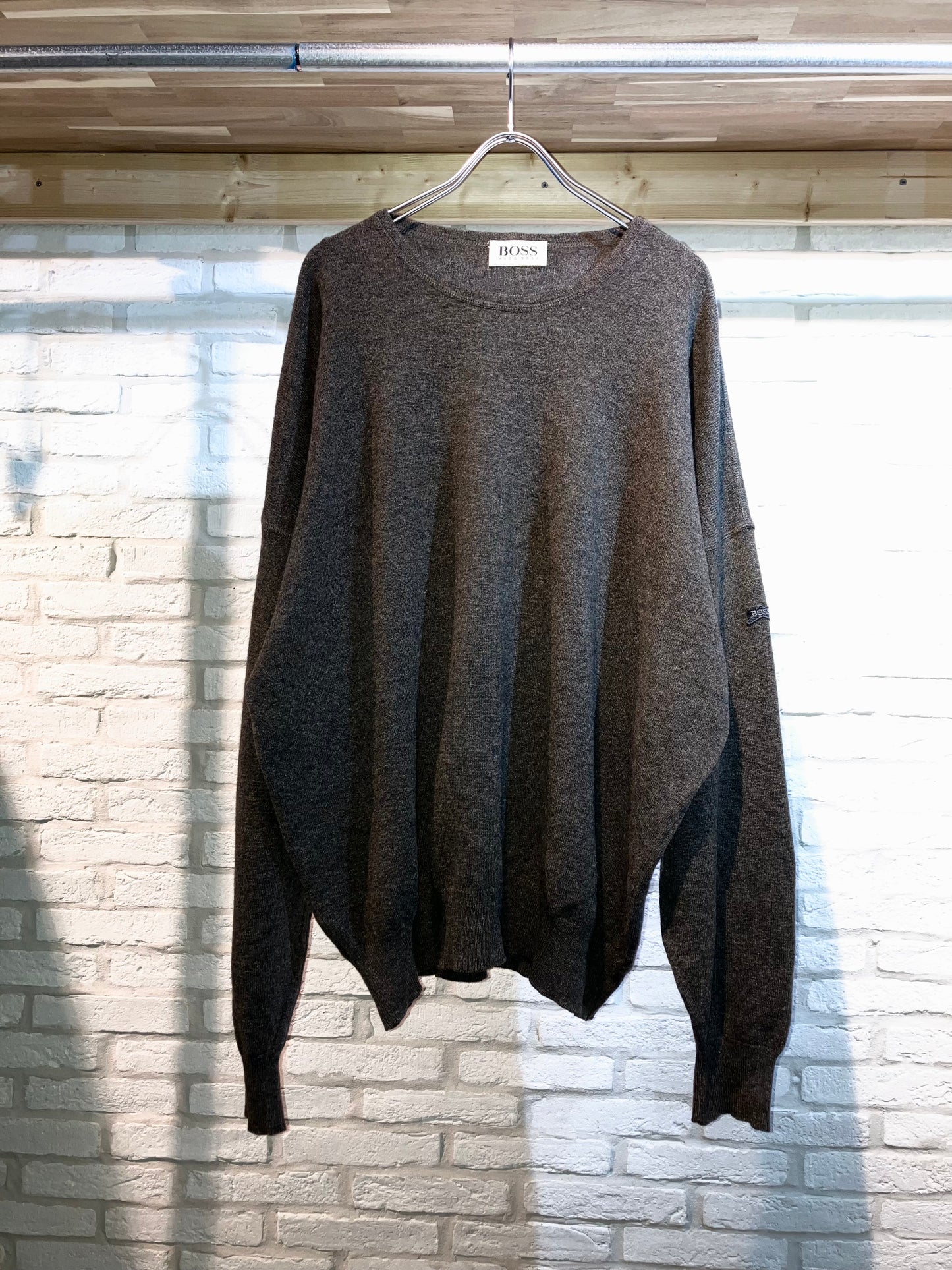 "HUGO BOSS" Old Oversized Design Knit