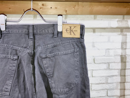 "CK Calvin Klein" 00s Color Denim Wide Pants