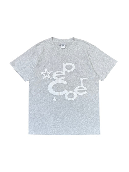 FOAM LOGO TEE (GRAY)
