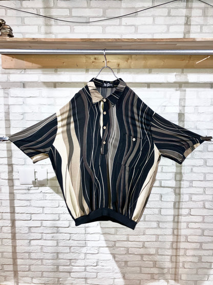 Vintage Oversized Design Pollover Shirt