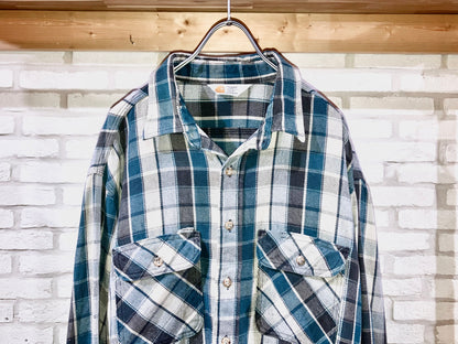 "Carhartt" Old Heavy Flannel Check Shirt