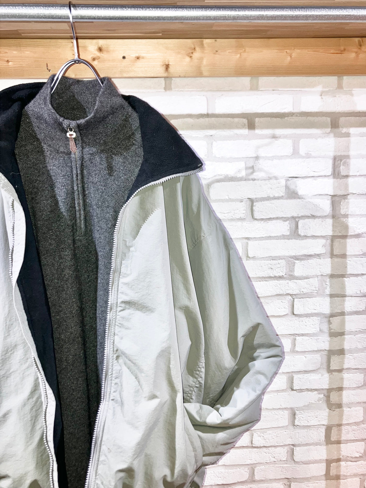 Old Half Zip Cashmere Knit