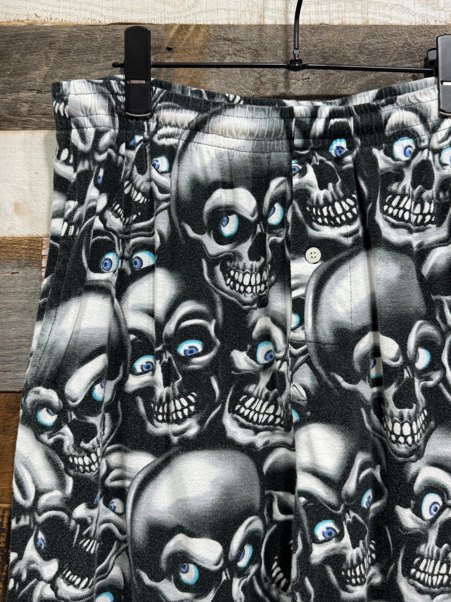 00s Skull Print EZ Pants