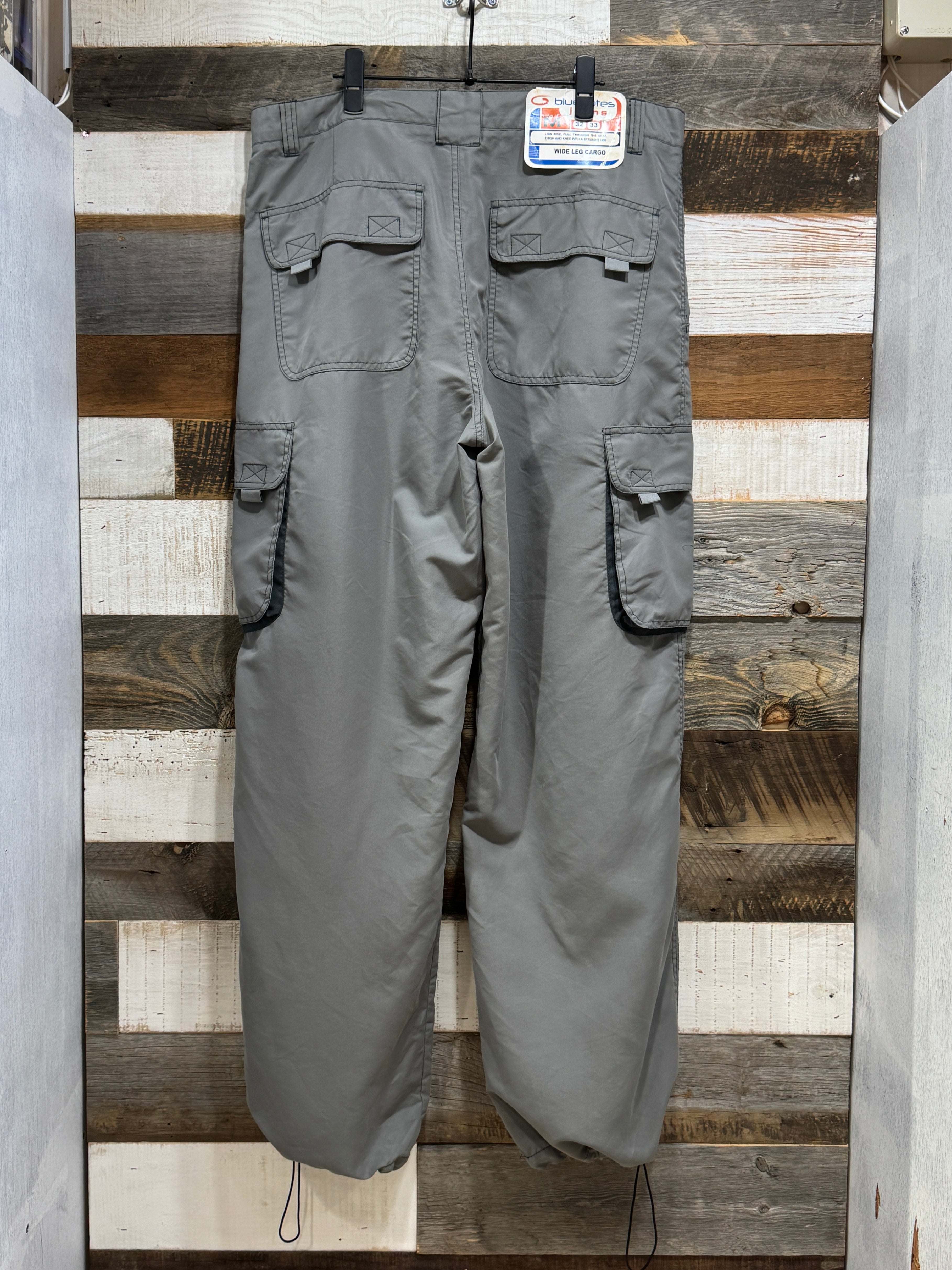 00s Bluenotes Wide Leg Cargos – BUSINESS AS USUAL