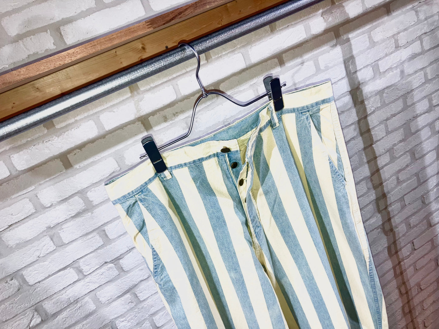 "INTERNATIOAL MALE" Vintage Stripe Pants