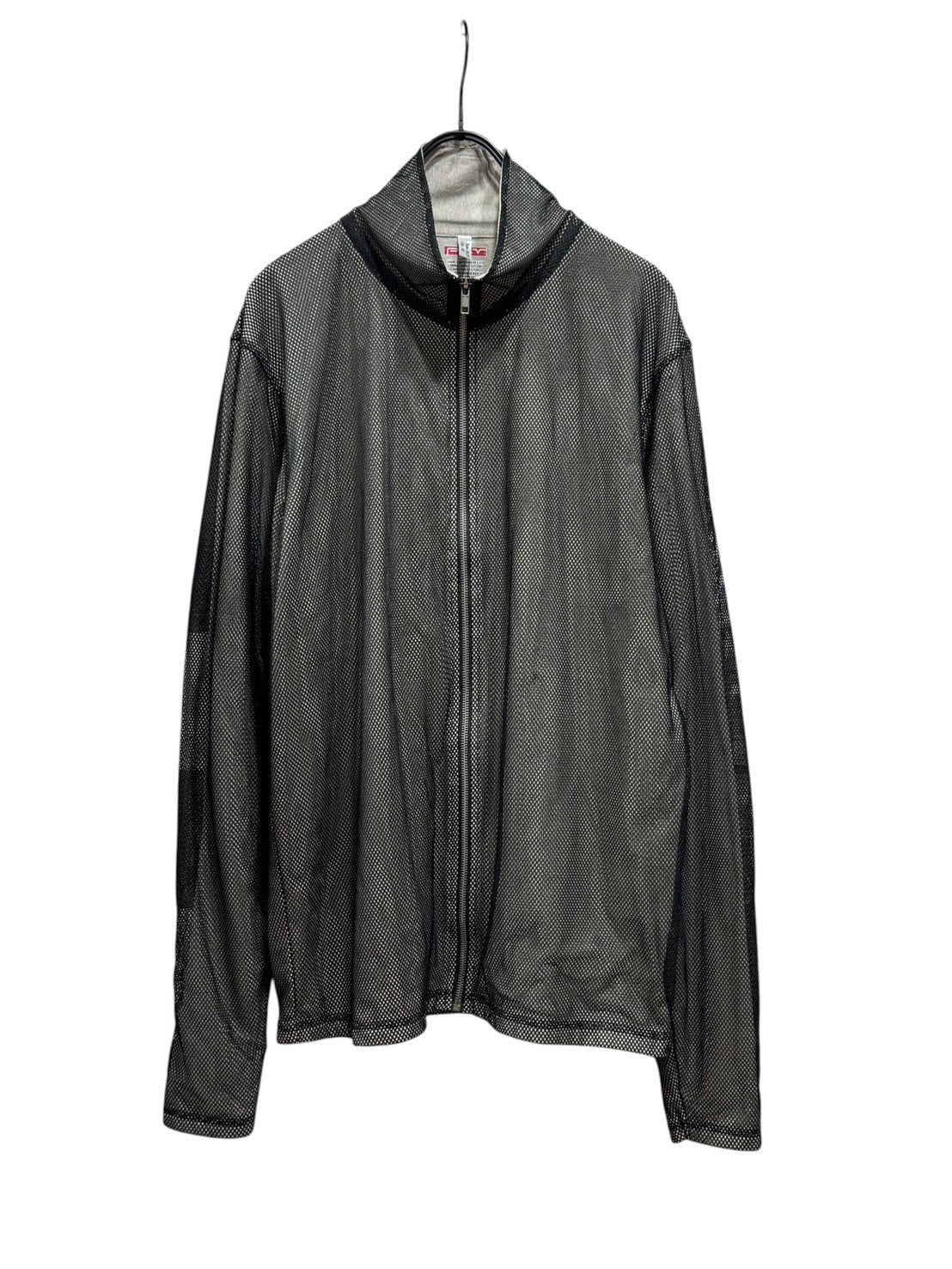 00s Mesh Zip-Up Track Jacket