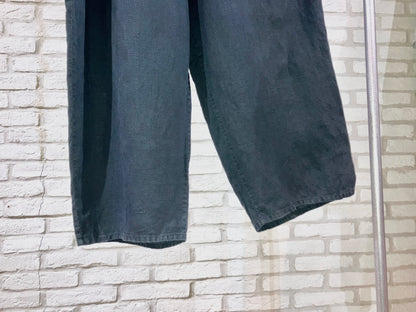 "FLAX" Old Wide Linen EZ Pants