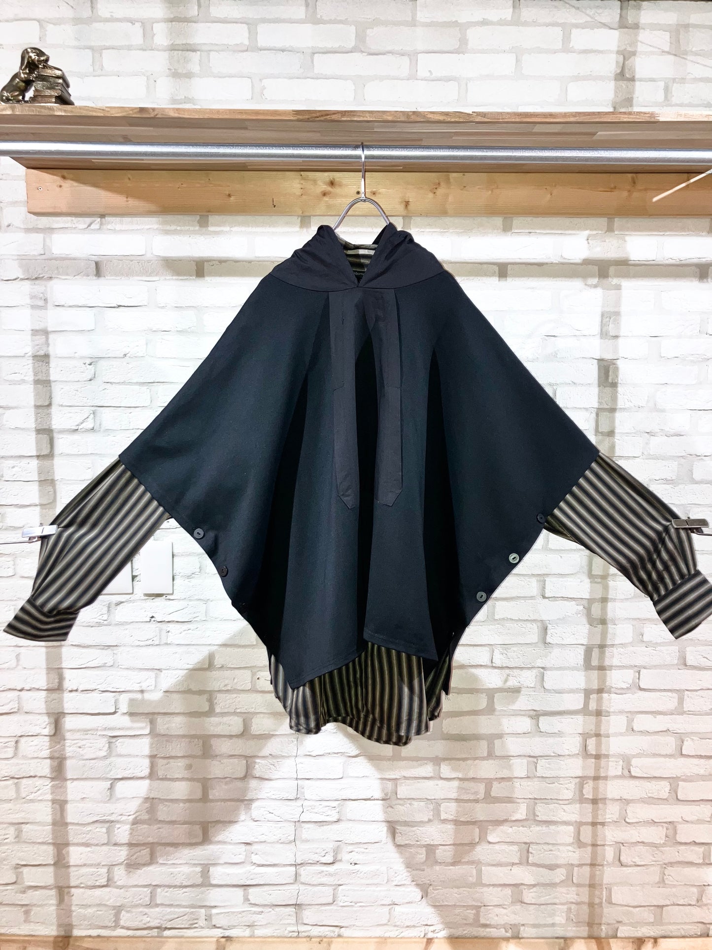 10s Design Hoodie Poncho
