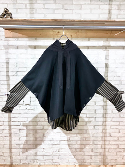 10s Design Hoodie Poncho