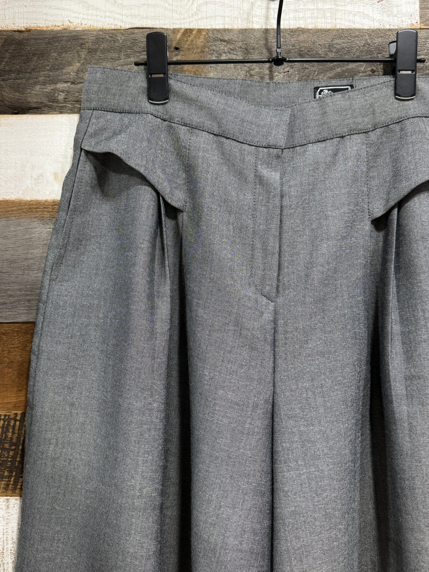 Vintage Tuck Wide Shorts