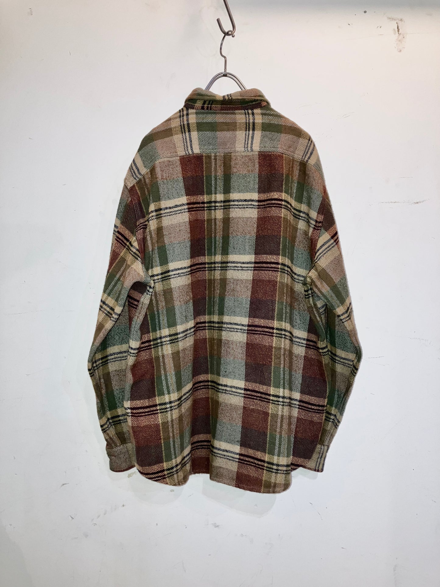 "FIVE BORTHER" 00s Heavy Flannel Check Shirt