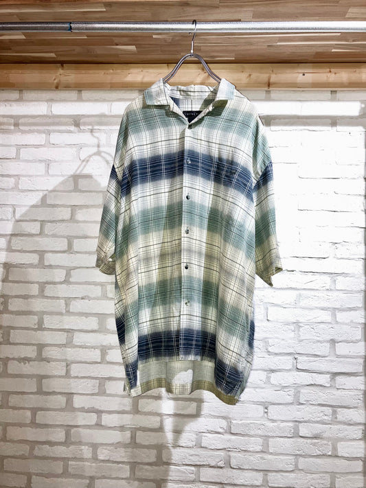 Old Check Silk Shirt