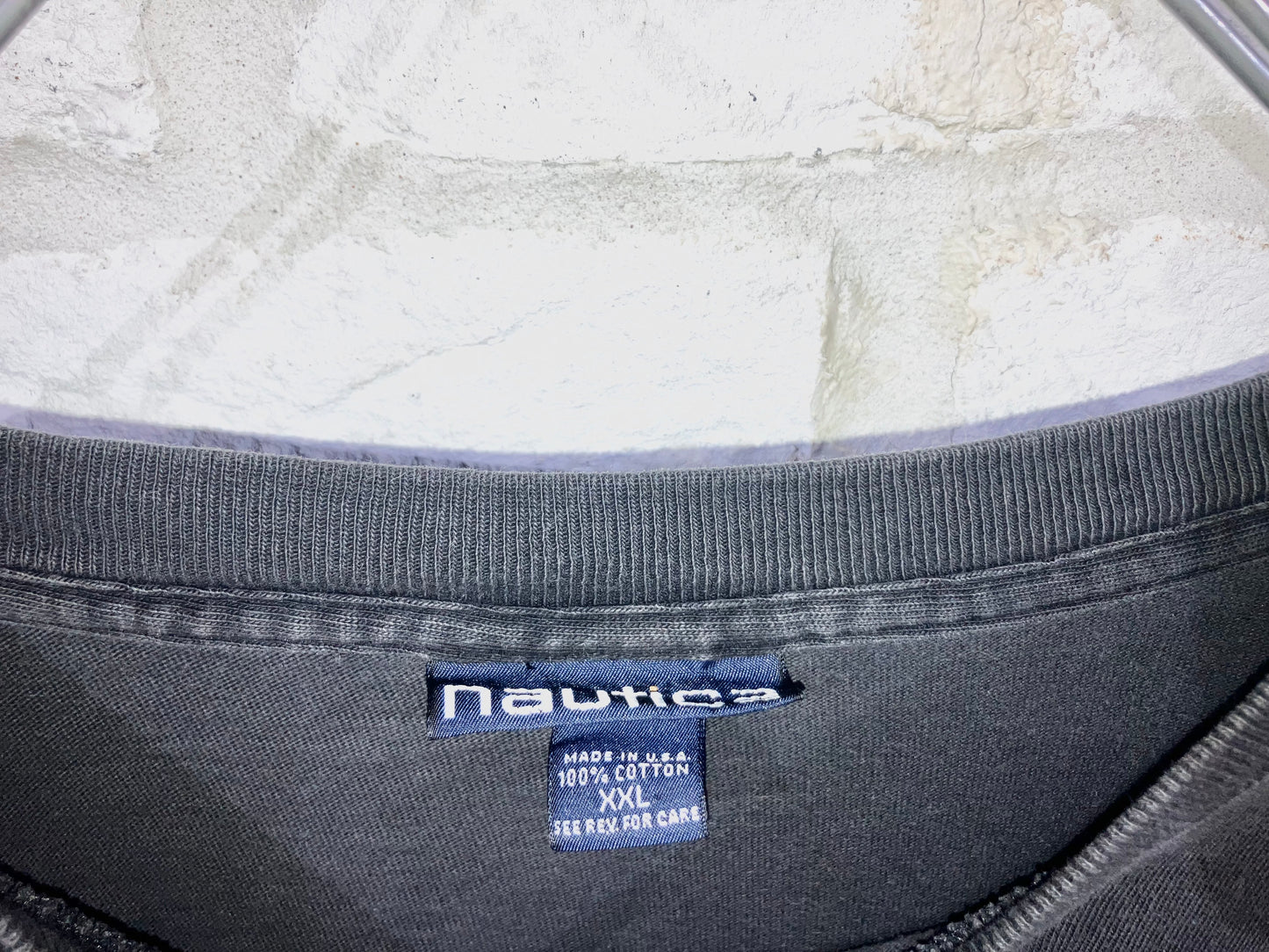 "NAUTICA" Old Oversized Printed Tee