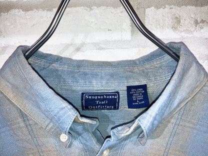 Old Linen&Cotton Check Shirt