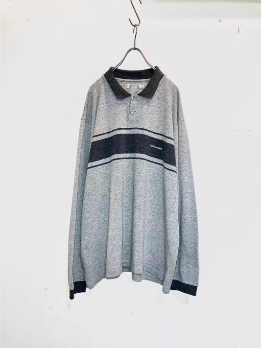 "GIORGIO ARMANI" Old Oversized Polo Shirt