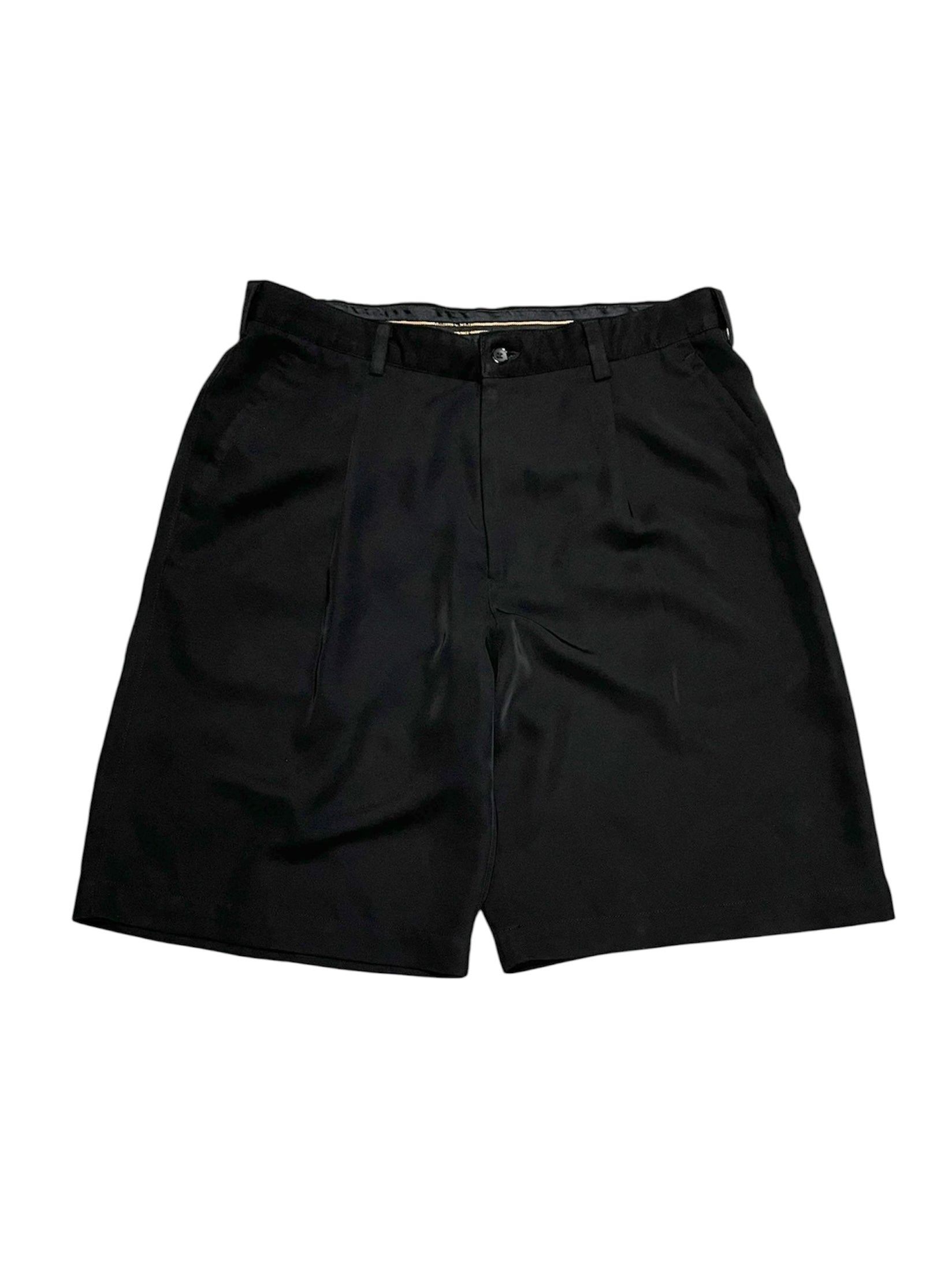 パンツ 00s slacks shorts Black Slacks Shorts – BUSINESS AS USUAL