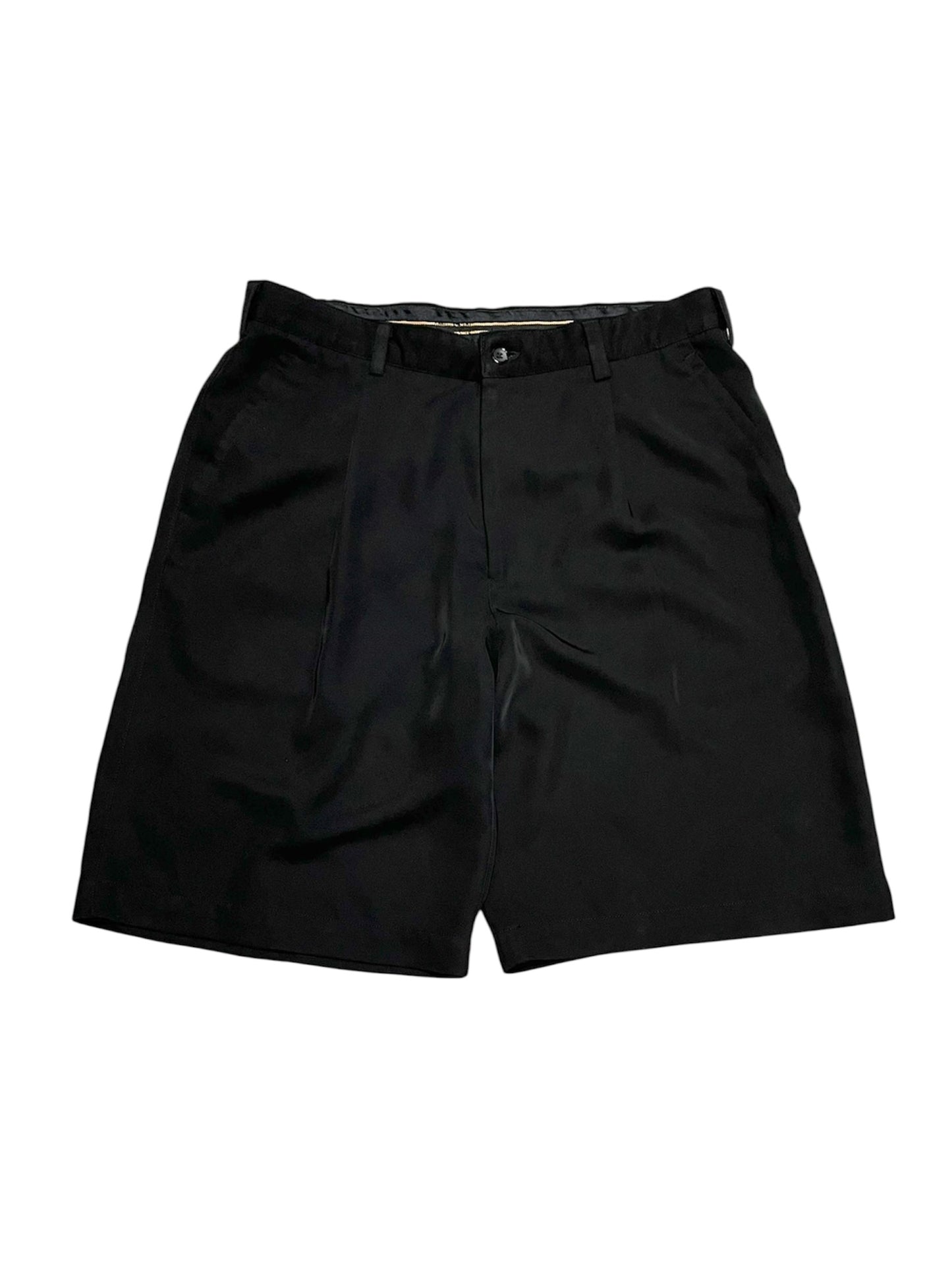Black Slacks Shorts