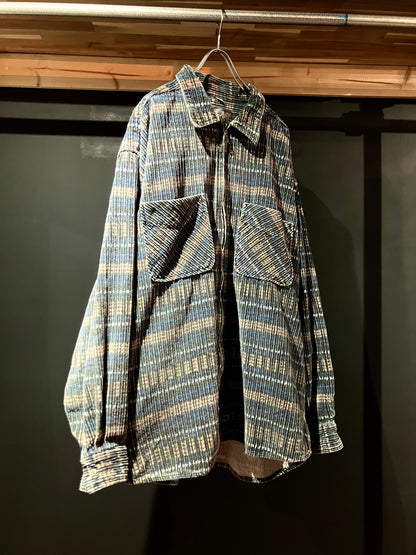 Old Design Coudroy Zip Shirt