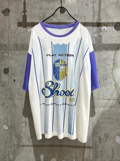 90s Vintage Soccer Team Design Tee