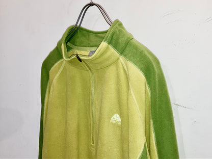 "NIKE ACG" 00s Design Half Zip Fleece Tops
