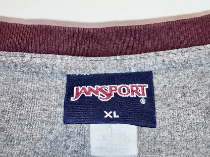 "JAN SPORT" Old Printed Raglan LS Tee