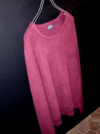 "LANDS'END" Vintage Cotton Knit