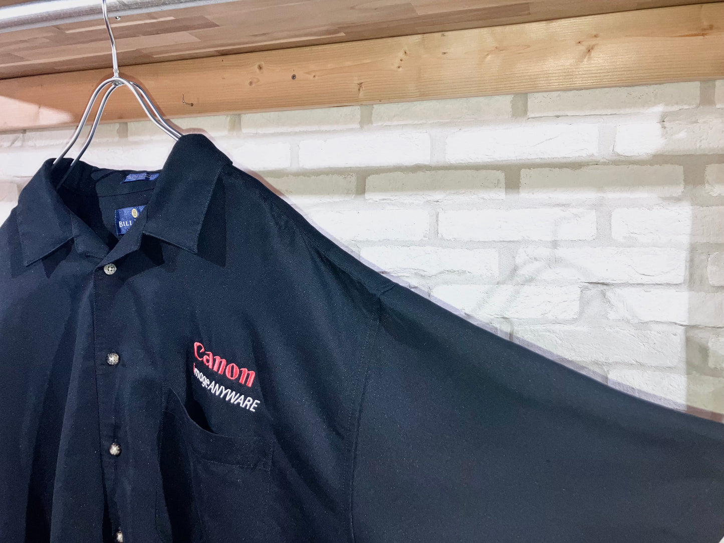 "Canon" 00s Embroidery Shirt