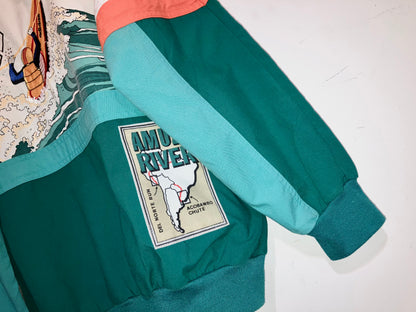"adidas" Vintage Design Pollover Tops