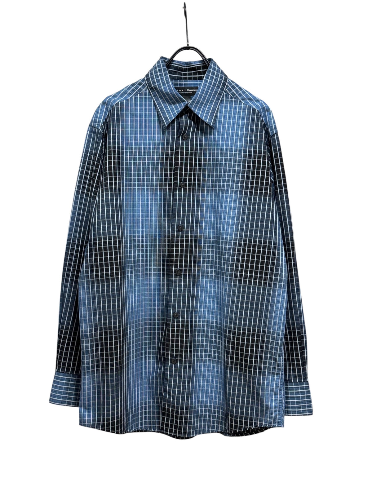 00s Crazy Horse by Claiborne Design Plaid Shirt