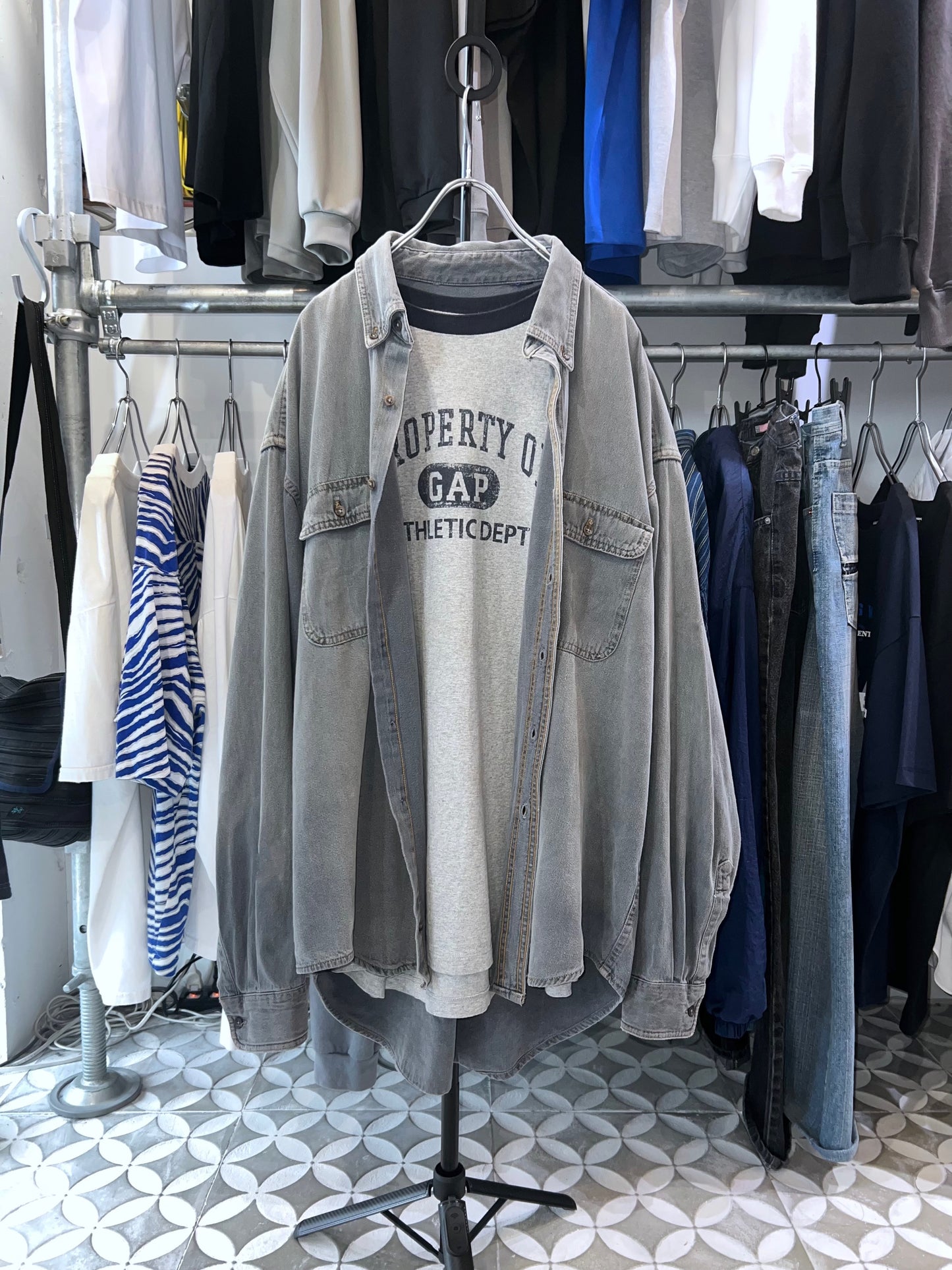 Old GAP Faded Denim Shirt