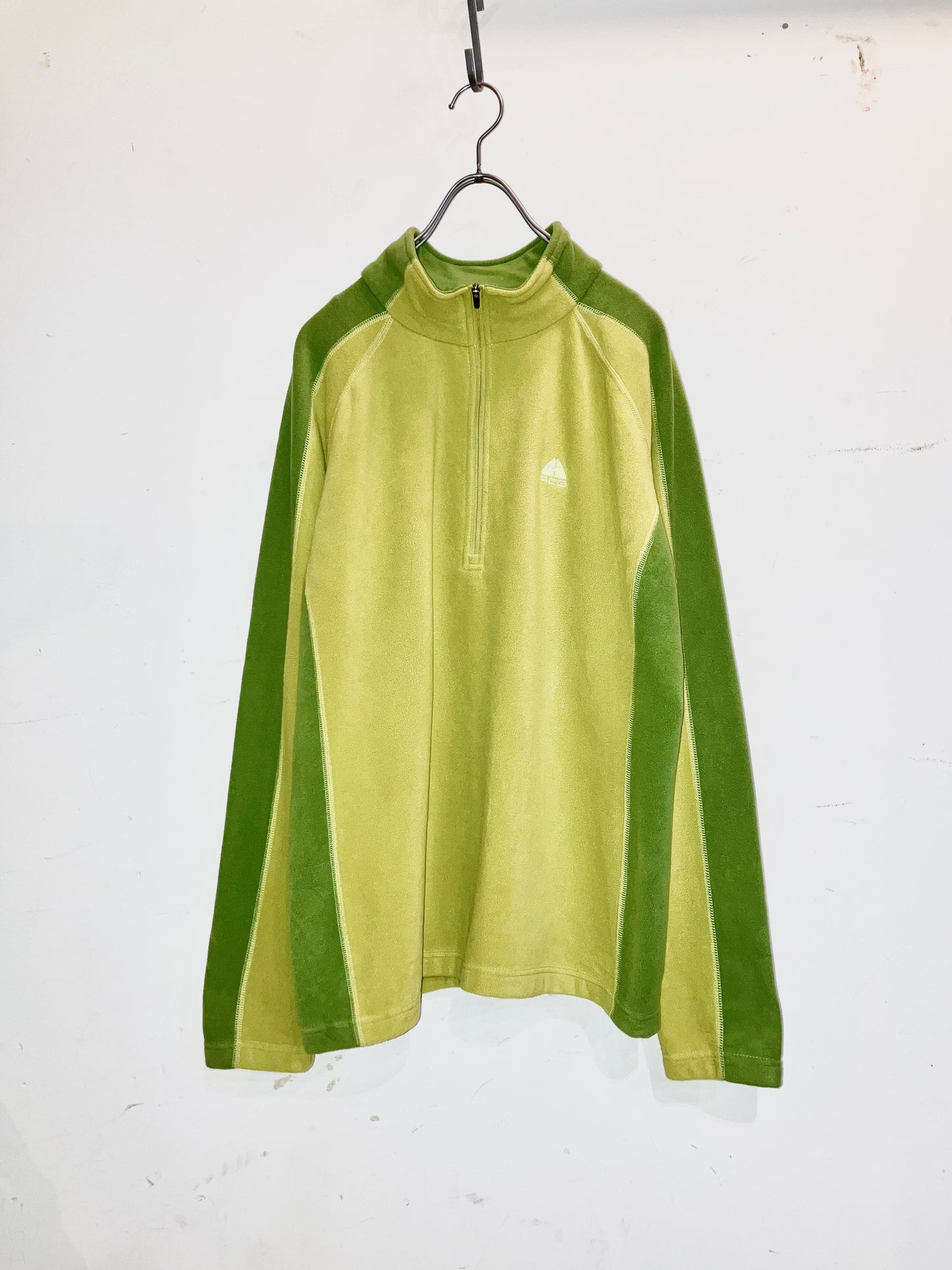 "NIKE ACG" 00s Design Half Zip Fleece Tops