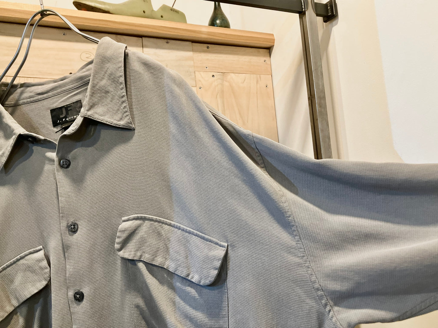Old Oversized Silk Shirt