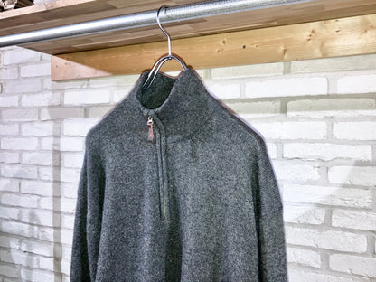 Old Half Zip Cashmere Knit