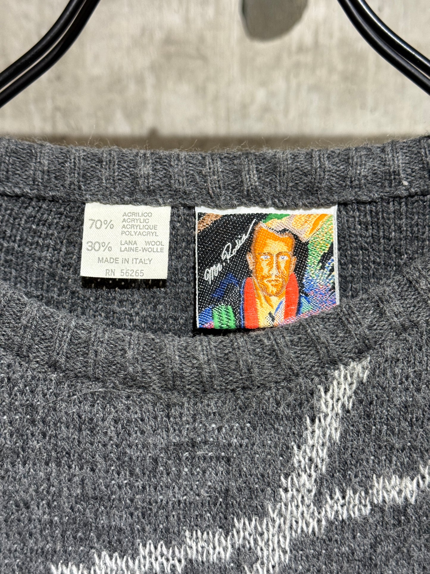 Vintage Mr. Rodia Barbed Wire Sweater