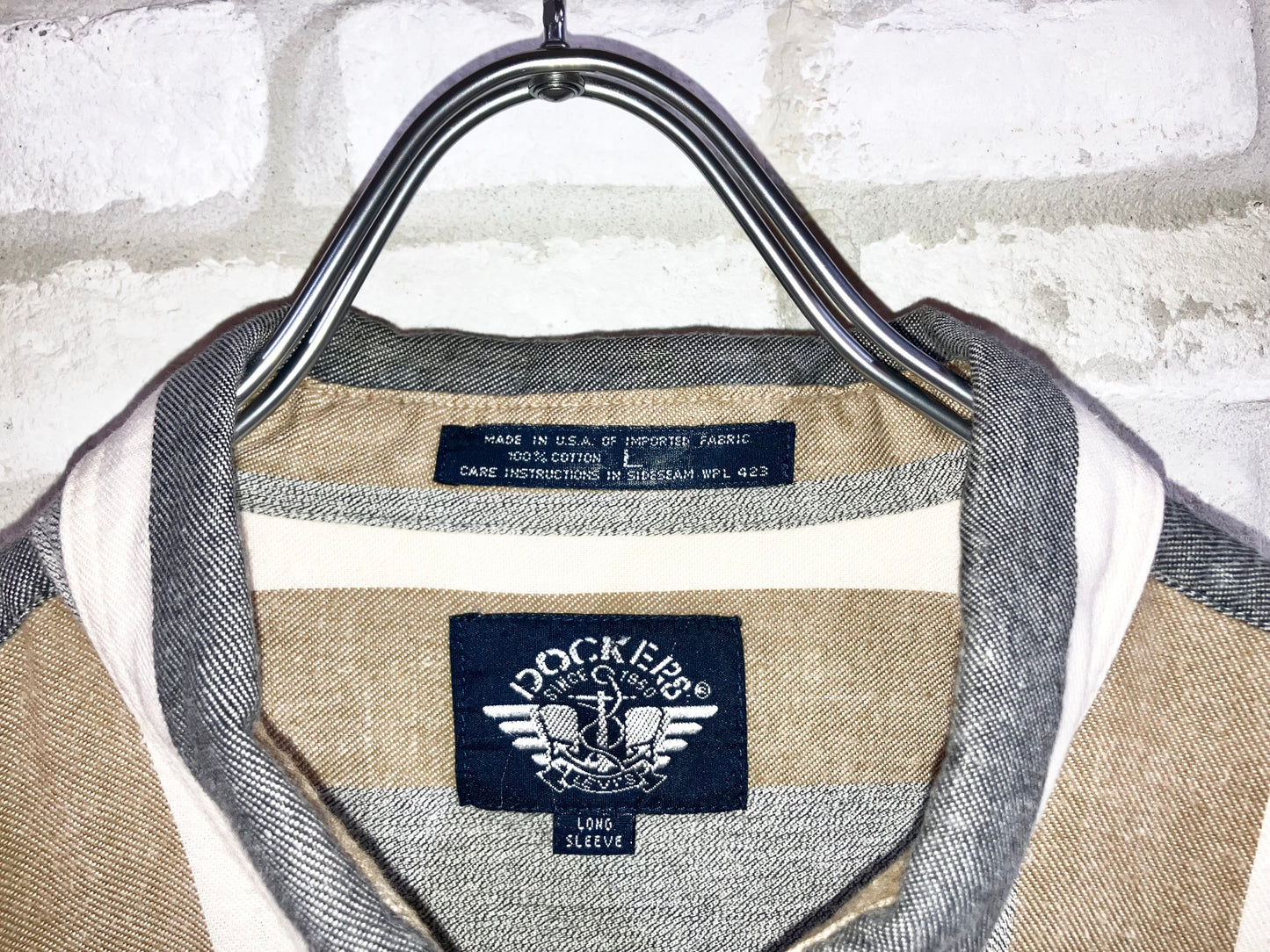 "DOCKERS" Old Stripe Shirt
