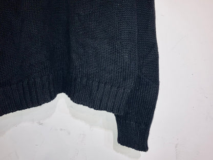 "Eddie Bauer" 00s Mock Neck Cotton Knit