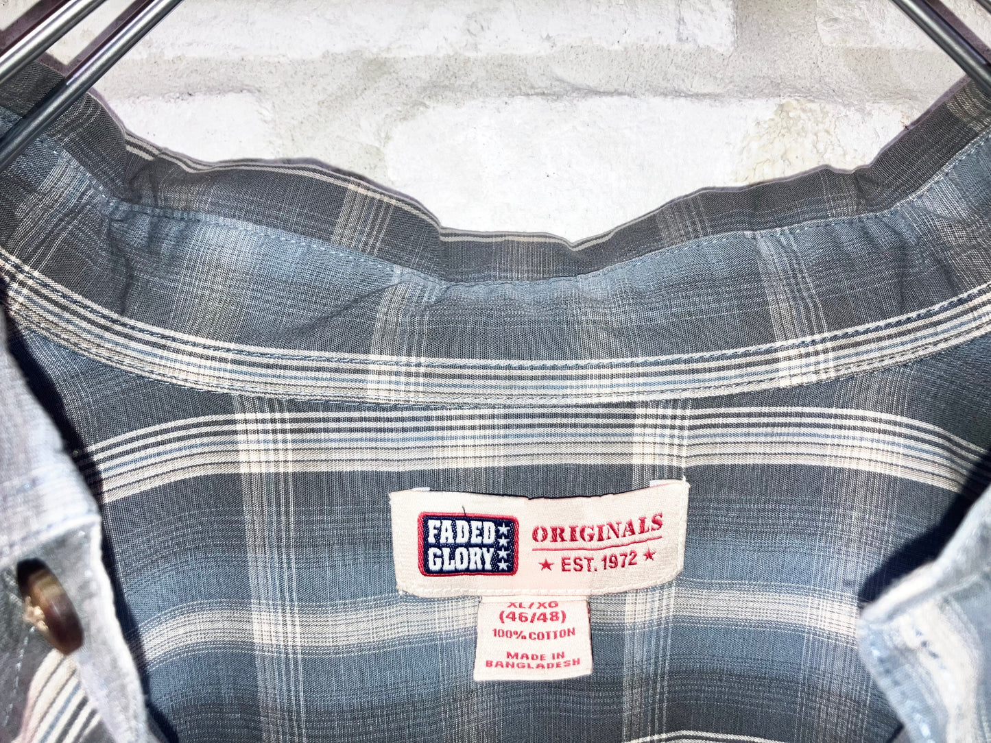 Old 2WAY Sleeve Check Shirt