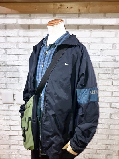 "NIKE" 00s Design Nylon JKT