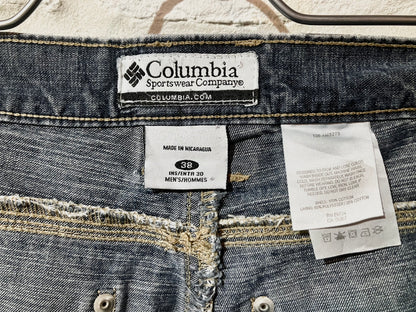 "Cloumbia" 00s Design Wide Denim Pants
