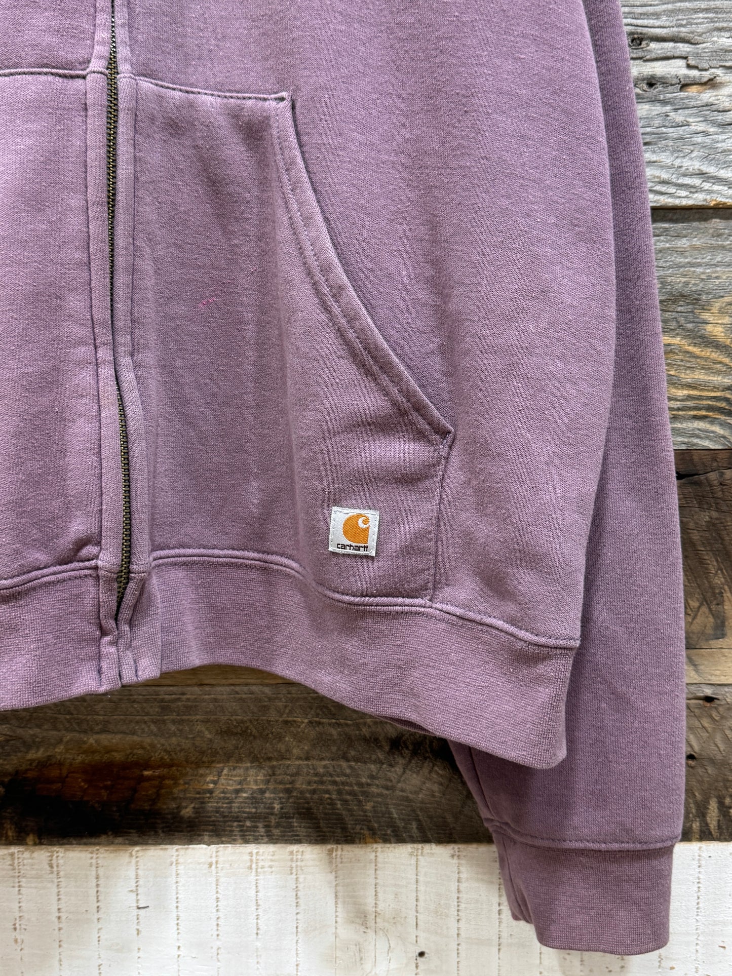 Old Carhartt Zip-up Hoodie