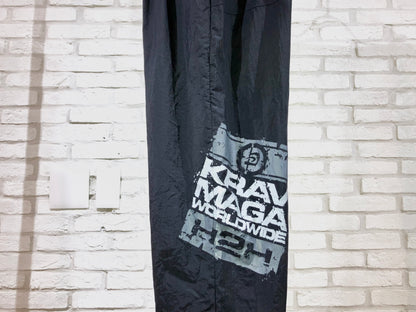 Old Printed Nylon Wide Pants