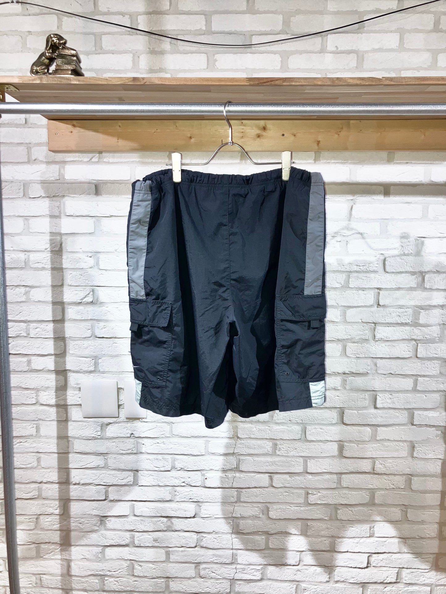 "NIKE" 00s Super Wide Nylon Shorts