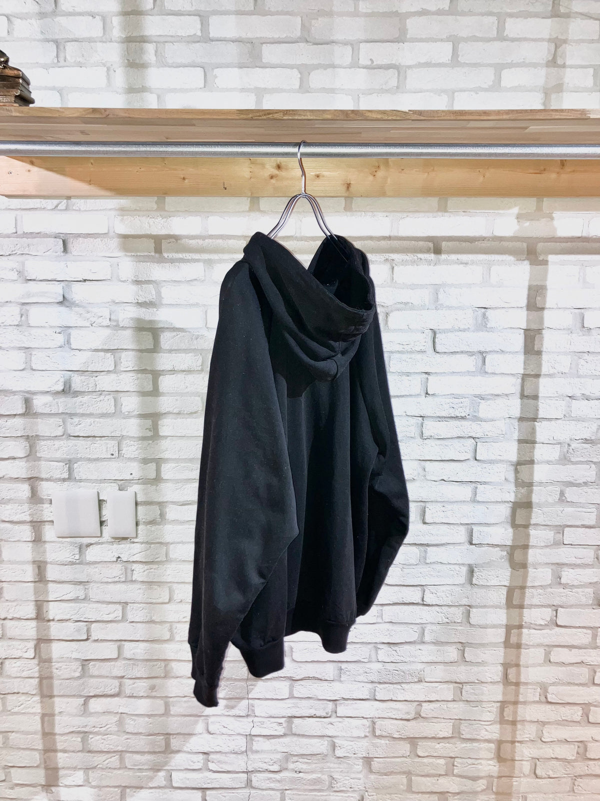 Old W Face Zip Hoodie