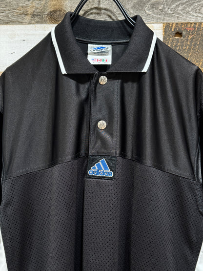 Old Adidas Side Snap Polo Shirt