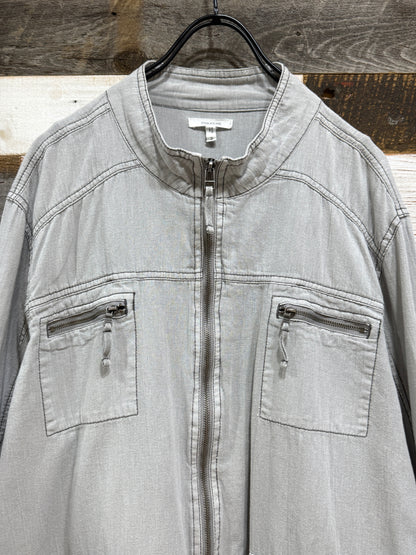 00s Light Weight Linen Multi Pocket Jacket