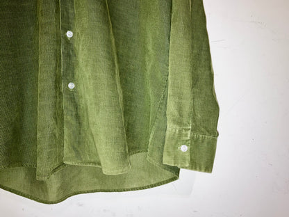 Vintage Oversized Couduroy Shirt "Rare Color!!!"