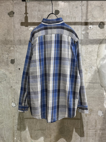 80's Vintage Heavyweight Flannel Plaid Shirt