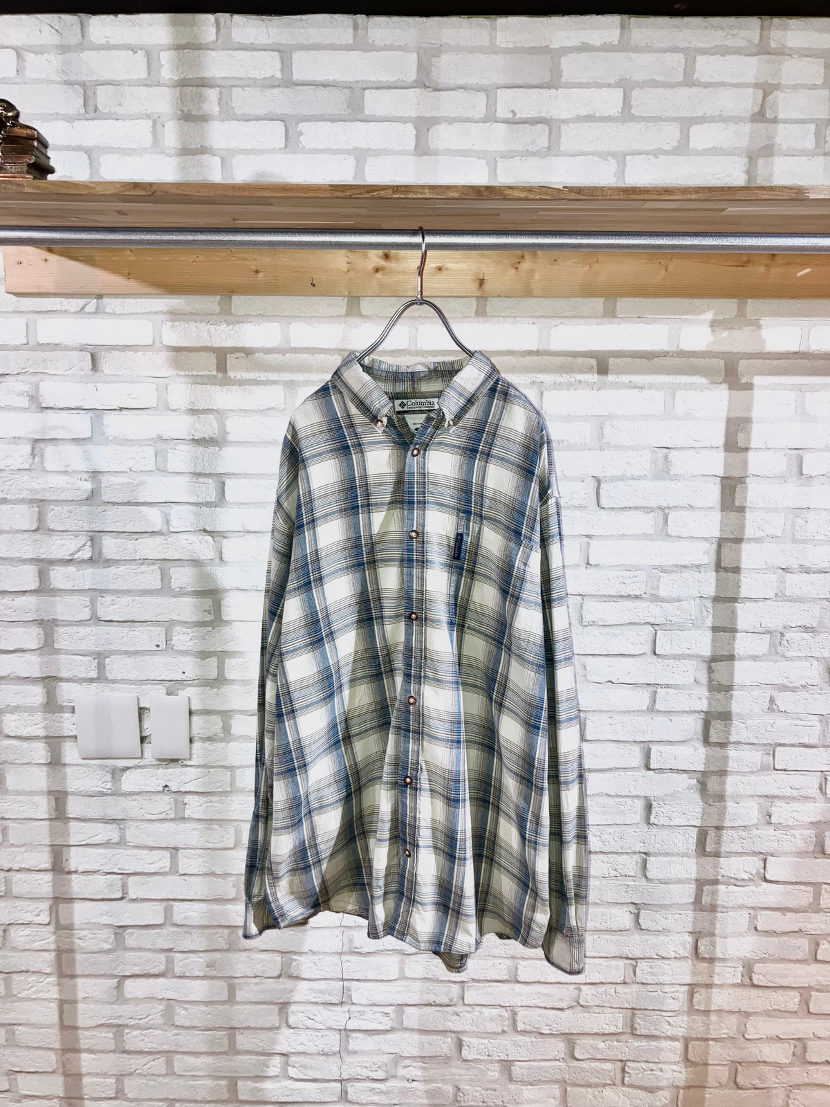"Columbia" Old Check Shirt