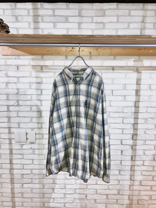 "Columbia" Old Check Shirt