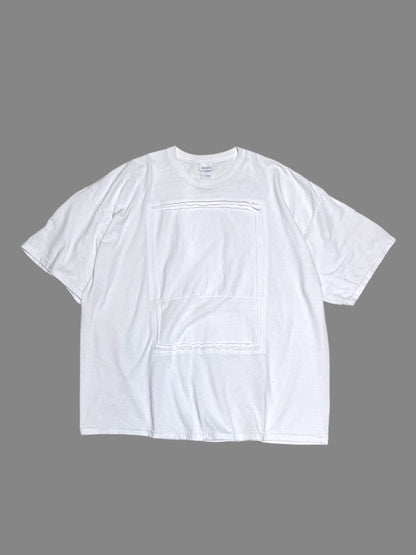 REMAKEBYK CUT OUT TEE big box silhouette